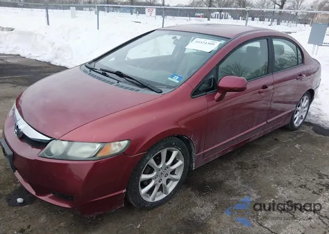 2009 Honda Civic Lx из США, поврежденный, VIN 1HGFA16529L013474